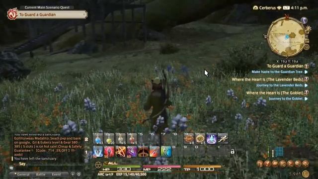 Прохождение➣FINAL FANTASY XIV➣014➣Защищаем Древо-страж! смотреть онлайн