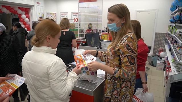 Открытие четвертого гипермаркета ОФИСМАГ в г. Рязань. Декабрь 2021. смотреть онлайн
