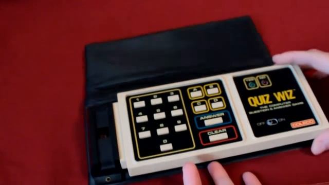 1980 Coleco Quiz Wiz - Retro Computer Game смотреть онлайн