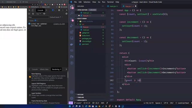 Lecture 36 - React Functional Component, Props and State | Full-stack Army смотреть онлайн