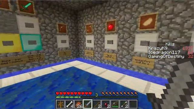 Minecraft 1.5.1 - Zombies Survival Map Part 3 смотреть онлайн
