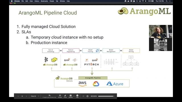 Demo ArangoML Pipeline Cloud - Managed Machine Learning Metadata смотреть онлайн