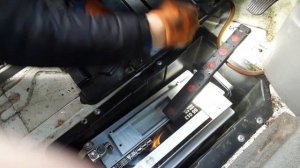 Замена аккумулятора  спринтер w906 2007 год