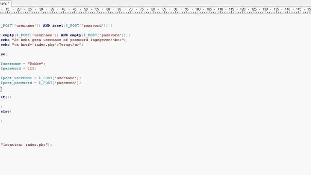PHP tutorial 7 - login systeem maken смотреть онлайн