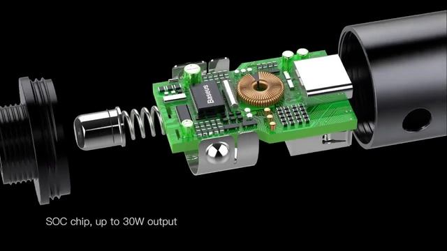 Автомобильное зарядное устройство Baseus Square Metal 30W PPS Car Charger (PD3.0, QC4.0+SCP, AFC) смотреть онлайн