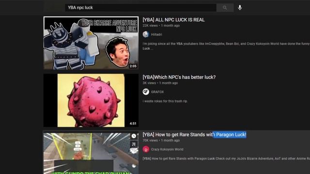 I created a Trend in YBA - Roblox YBA смотреть онлайн
