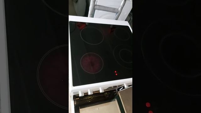 Кухонная плита 60 см Бош Bosch HCE763323U белая 66 л 3D нагрев б/у смотреть онлайн