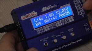 Зарядка литий-полимерного аккумулятора (LiPo) зарядным устройством IMAX B6