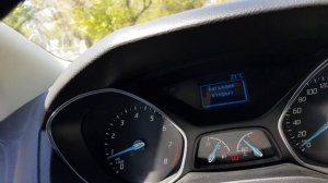 Отключаем предупреждающие сигналы открытого багажника,двери и т.д, Фокус3