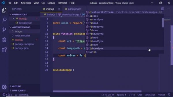 Axios Tutorial | Download Files From URL in Node.js