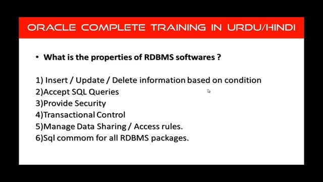 Oracle complete training in urdu/hindi-introduction-video 01 смотреть онлайн