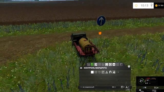 Farming Simulator 15 - Опрыскиватель + CoursePlay (Обучение) смотреть онлайн