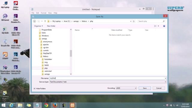 how to run PHP program on xampp 1.8.3 (windows 8.1) смотреть онлайн