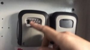 Как пользоваться локером (портативный кодовый сейф для ключей)