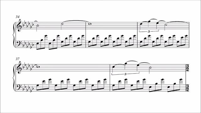 Jon Hopkins Abandon Window/Nightfall/Autumn Hill KCRW Piano Sheet Music смотреть онлайн