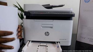 HP MFP 179FNW LEARN HOW TO LOAD THE PAPER TRAY