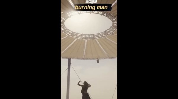 Burning Man 2023 #Milkshake #sandstorm #dance #KatherinneRodriguez