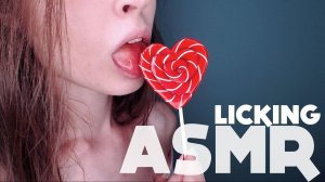 АСМР ЛИКИНГ КАРАМЕЛИ / ASMR CANDY LICKING