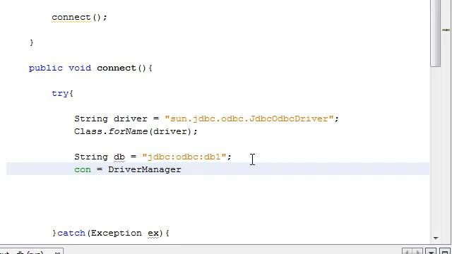 Java Ms Access Database Application 2 Connection to Database смотреть онлайн
