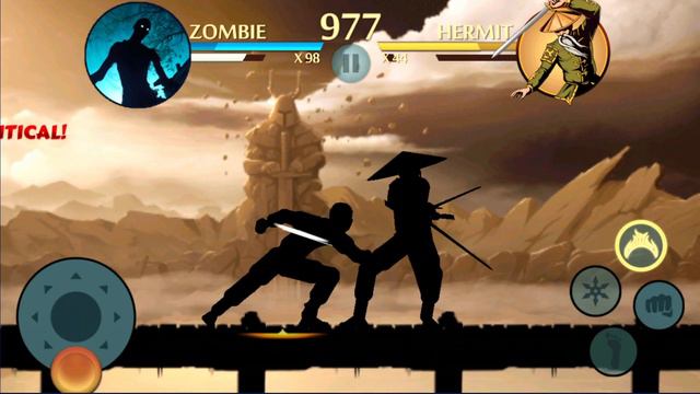 Shadow Fight 2 Shadow in Zombie MOD || Zombie vs Titan and All Bosses || смотреть онлайн