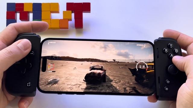 Wreckfest for iOS | iPhone 14 Pro Max + Razer Kishi V2 gameplay смотреть онлайн