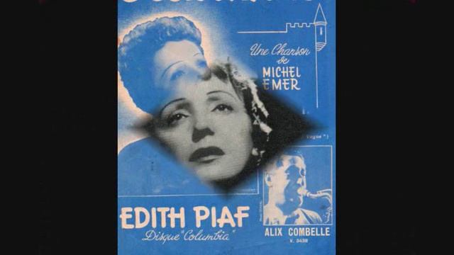 Edith Piaf "Paris-Méditerranée" 1938. смотреть онлайн