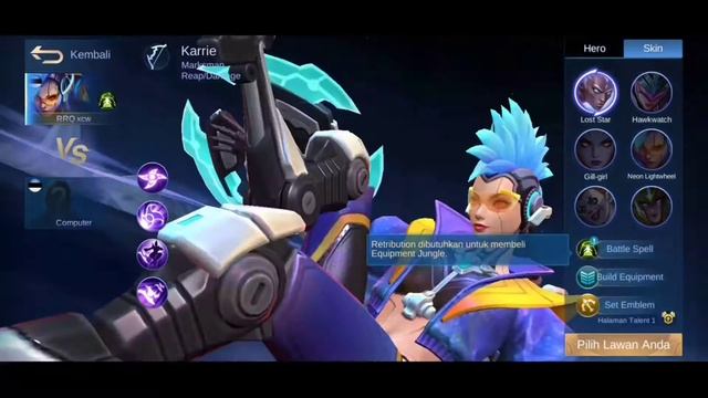 Script Karrie Starlight Neon Lightwheel Mobile Legend смотреть онлайн