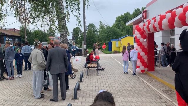 Открытие магазина Магнит в Чермозе смотреть онлайн
