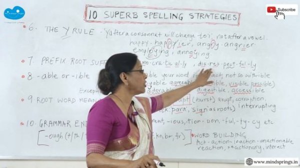 10 Superb Strategies to Improve Spelling | Stop Spelling Errors/Root words/Writing with Ease