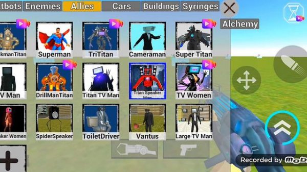 UPDATED TITAN SPEAKERMAN VS UPDATED SKIBIDI SCIENTIFICO in Garry's Mode #garrysmod