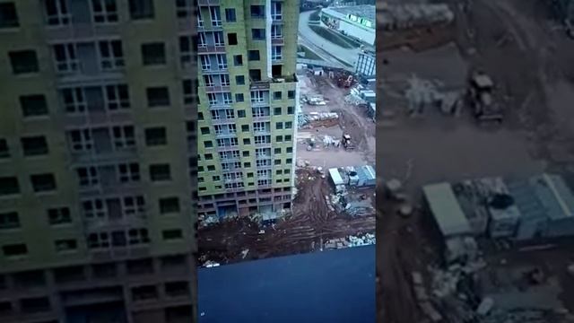 Уфа. Вид с 17 этажа на реку,, Уфимка ,, и микрарайон ,, Сипайлово,, смотреть онлайн