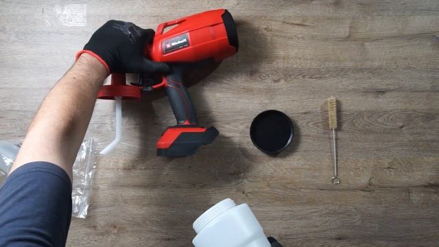 PISTOLA de PINTURA a batería TC-SY 18/60 de EINHELL | ¡UNBOXING! смотреть онлайн