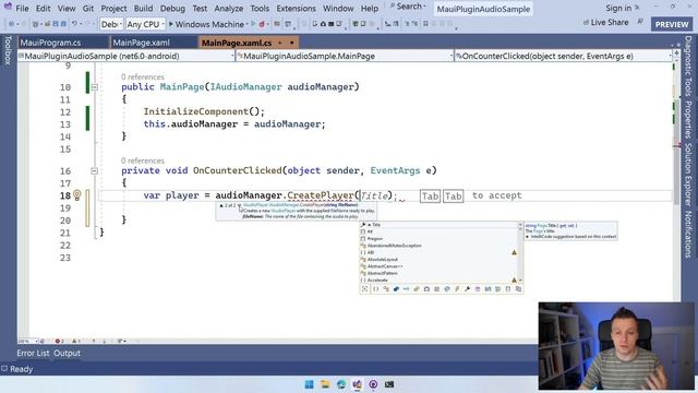 Play Sound in .NET MAUI with Plugin.Maui.Audio смотреть онлайн