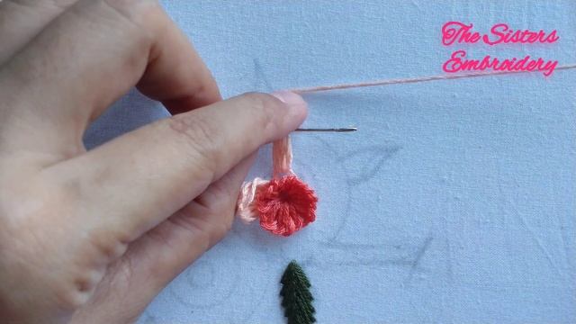 Flowers Hand Embroidery | Fishbone Stitch | Long and Short Stitch | French Knot | Popcorn Lazy Dais смотреть онлайн