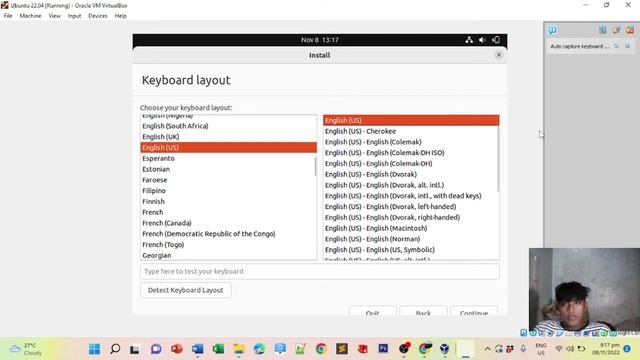 How to Install Ubuntu 22.04 LTS on Oracle Virtualbox in Windows 11 смотреть онлайн