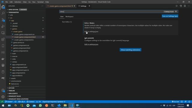 Curso de VSCode | (Ajustes) Como Poner Margen De Limite de Caracteres (Modificando settings.json) V смотреть онлайн
