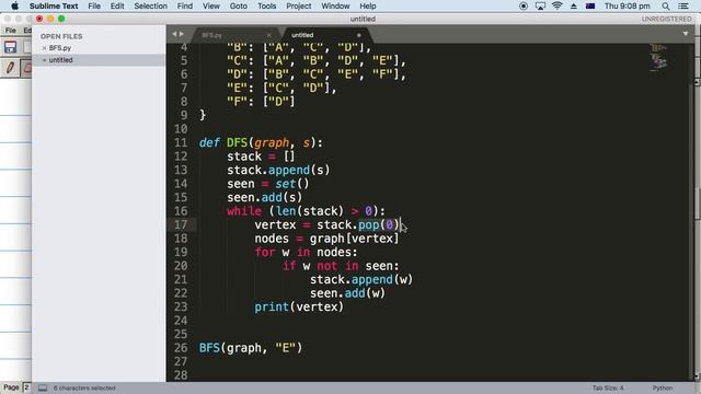 [Python] BFS和DFS算法（第2讲） смотреть онлайн