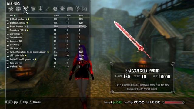 Skyrim (Xbox One) Brazzan Demonic Armor Set Mod (CBBE) ( Link in description) смотреть онлайн