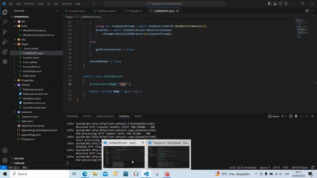 Clase 5: Consumir Api Rest de .NET 7 desde Blazor (Get) смотреть онлайн