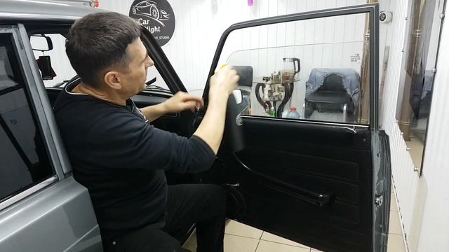 Тонировка ВАЗ 2107 передние стекла смотреть онлайн