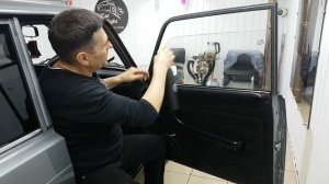 Тонировка ВАЗ 2107 передние стекла