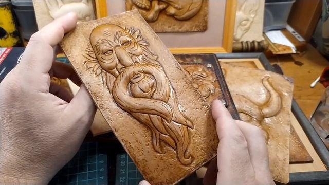 Заочный курс Кожа. Резьба. 3D Рельеф. Ознакомительный отрывок