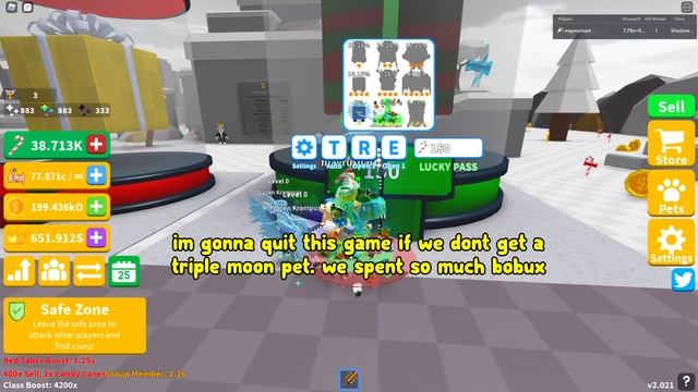 Unlocked New Max Class Red Elf But This Happened... In Saber Simulator Roblox смотреть онлайн