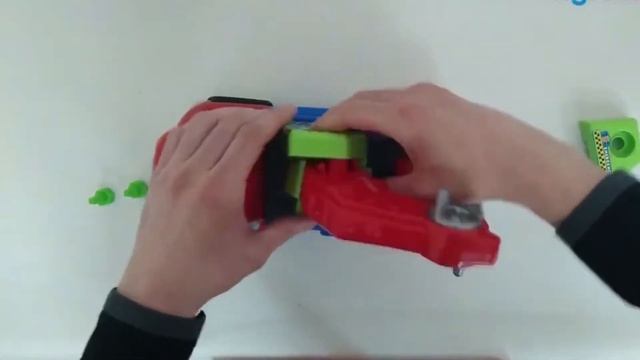 Машинка конструктор, грузовик на пульте управления, бетономешалка для малышей. Собирай и играй смотреть онлайн