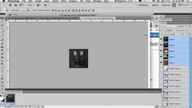 How to create animated banner ad in photoshop смотреть онлайн