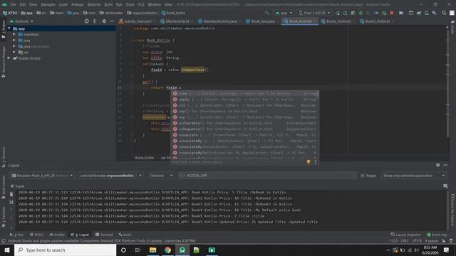 Custom Setters & Getters | Java to Kotlin | Basics смотреть онлайн