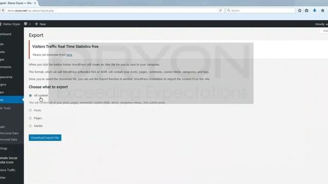 Steps to exporting a wordpress content to another wordpress website смотреть онлайн