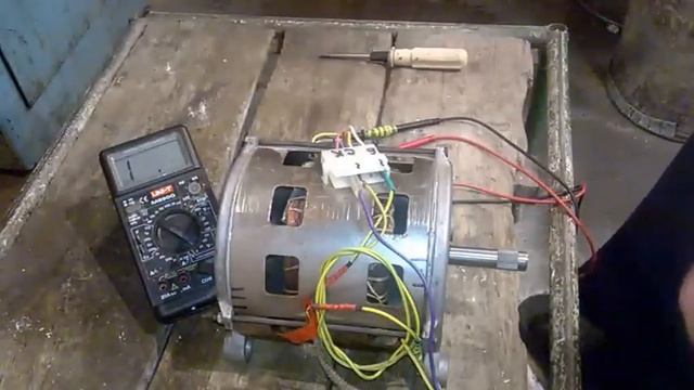 Как запустить асинхронный мотор со стиральной машины смотреть онлайн