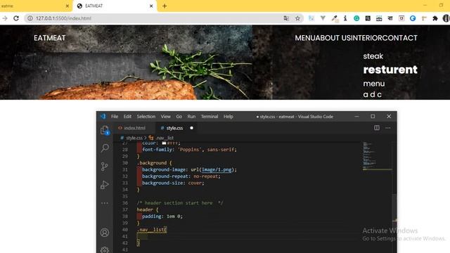 Creating Website using HTML, CSS, BEM, FLEXBOX смотреть онлайн