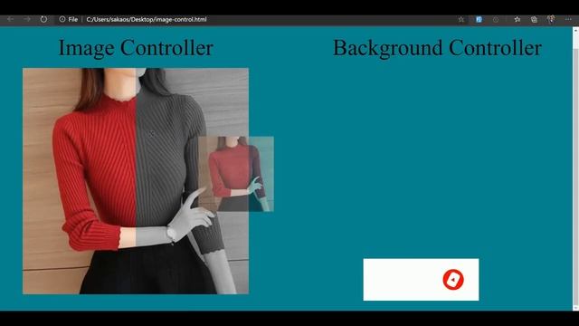 Image compare and controller in JavaScript смотреть онлайн